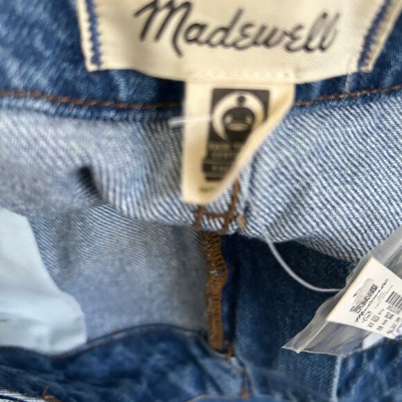 NEW Madewell Women's Wide Sweep Denim Jeans Size 27 Java Wash Preppy - Picture 8 of 12